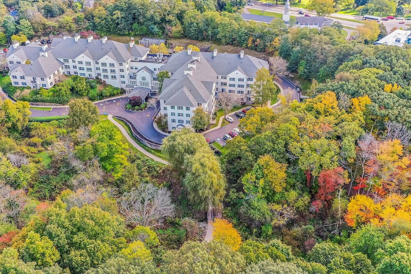 Overview of Springhouse buildings